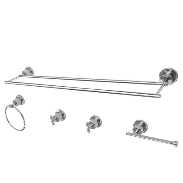 Kingston Brass Concord 5 Piece Bathroom Hardware Set & Reviews Wayfair